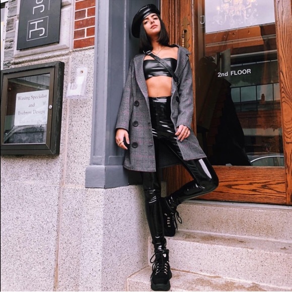 Faux Patent Leather Leggings | Poshmark